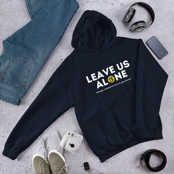 Leave Us Alone Alaska LP Unisex Hoodie - Proud Libertarian - Alaska Libertarian Party