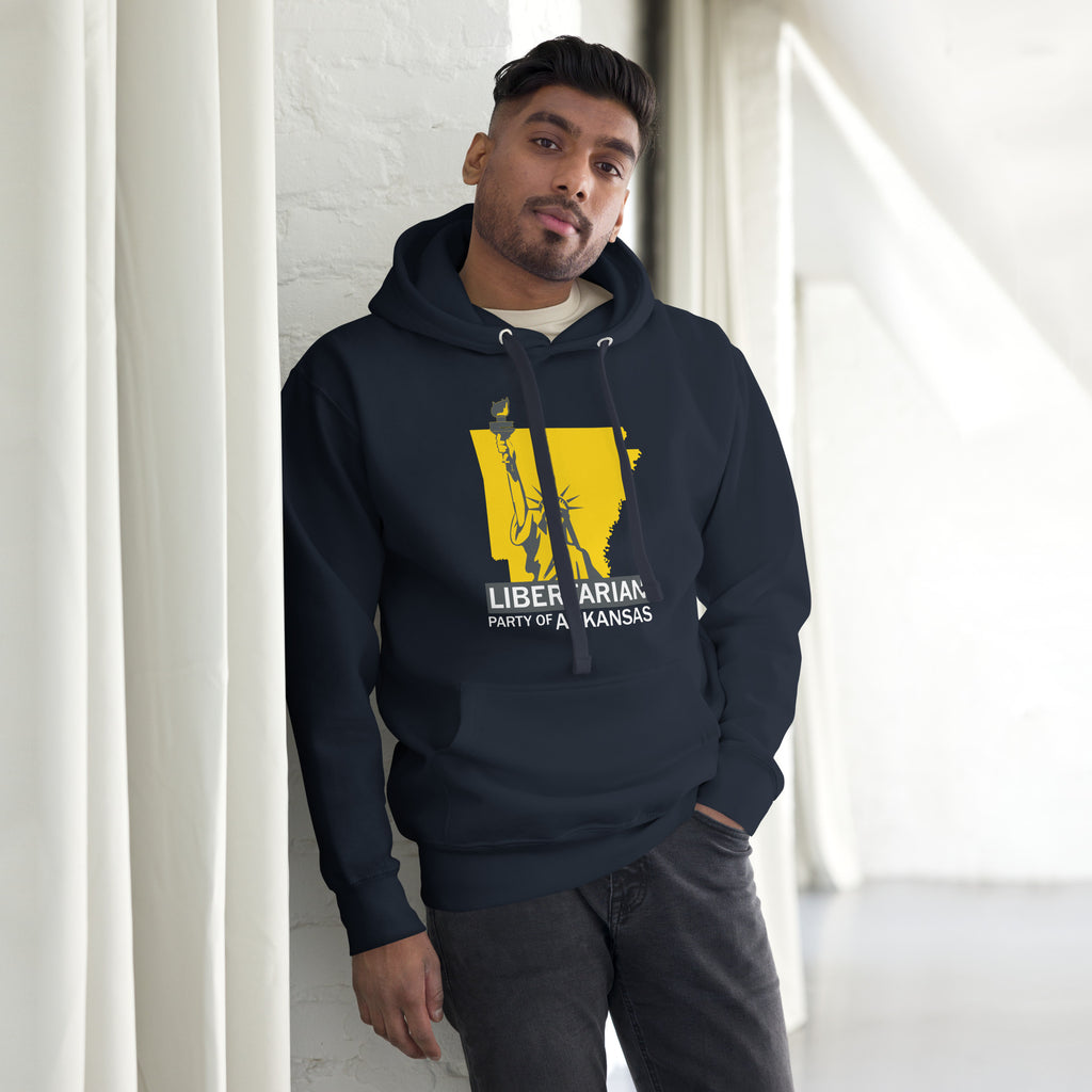 Libertarian Party of Arkansas Unisex Hoodie - Proud Libertarian - Libertarian Party of Arkansas