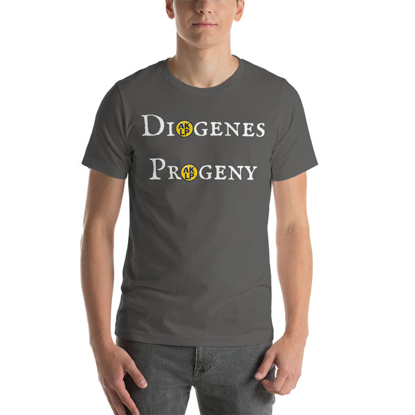 Diogenes Progeny Alaska LP Short-Sleeve Unisex T-Shirt - Proud Libertarian - Alaska Libertarian Party