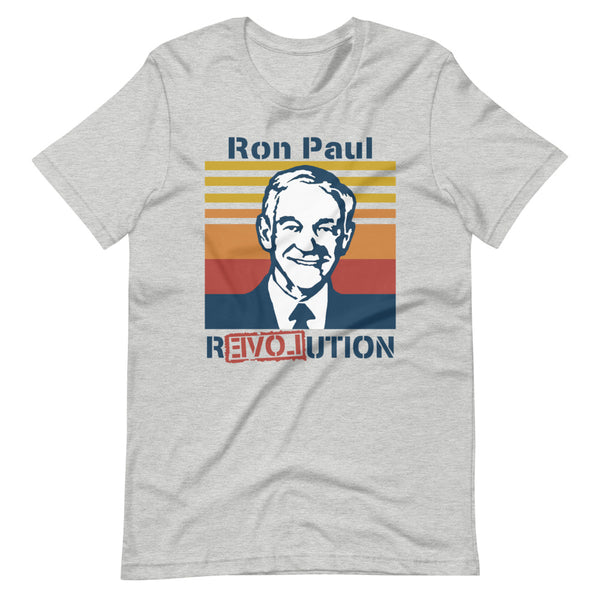 Ron Paul Revolution Short-Sleeve Unisex T-Shirt - Proud Libertarian - Libertarian Frontier