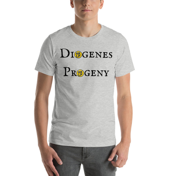 Diogenes Progeny Alaska LP Short-Sleeve Unisex T-Shirt - Proud Libertarian - Alaska Libertarian Party