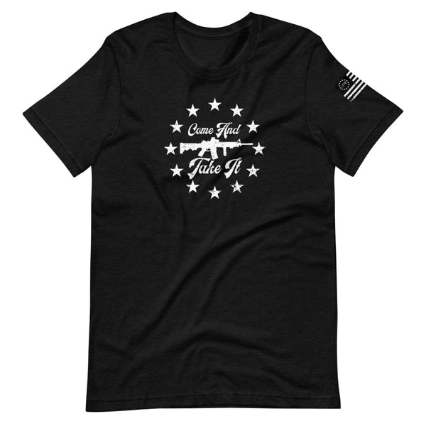 Come and Take it AR-15 Short-Sleeve Unisex T-Shirt - Proud Libertarian - Libertarian Frontier