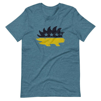 Ancap Porcupine Short-Sleeve Unisex T-Shirt - Proud Libertarian - Libertarian Frontier