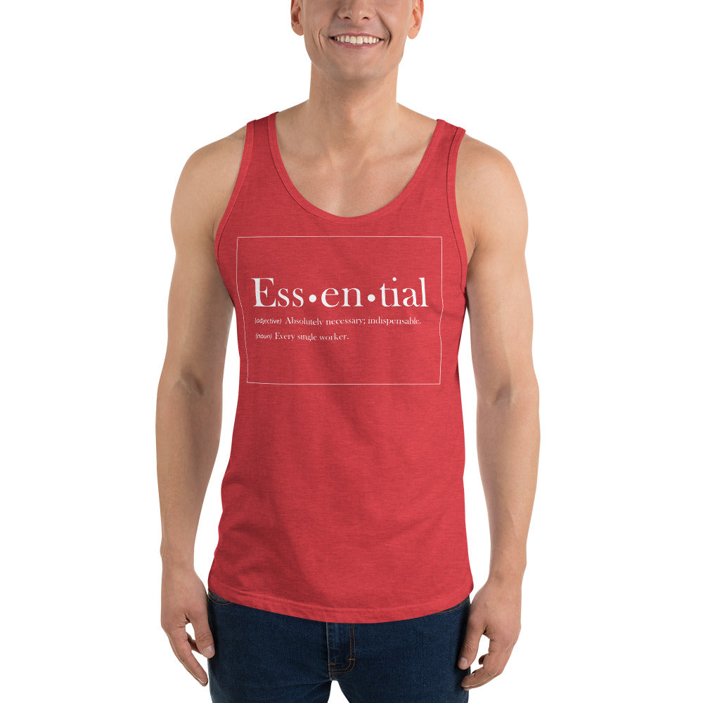 Essential (Ess-en-tial) Definition Unisex Tank Top - Proud Libertarian - Expressman