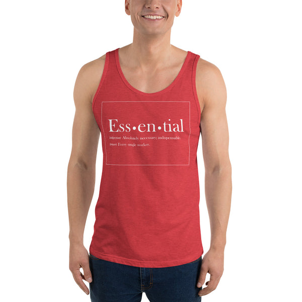 Essential (Ess-en-tial) Definition Unisex Tank Top - Proud Libertarian - Expressman