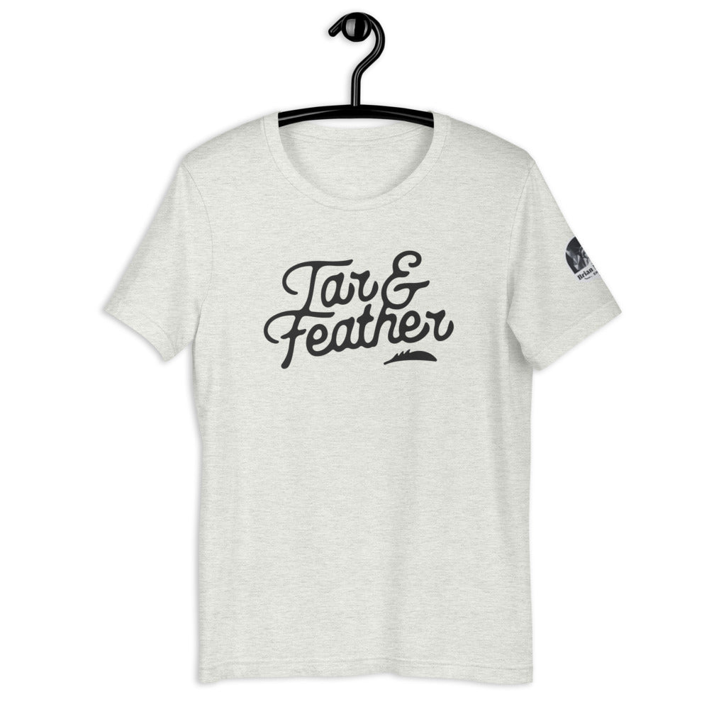 Tar and Feather Short-Sleeve Unisex T-Shirt - Proud Libertarian - The Brian Nichols Show