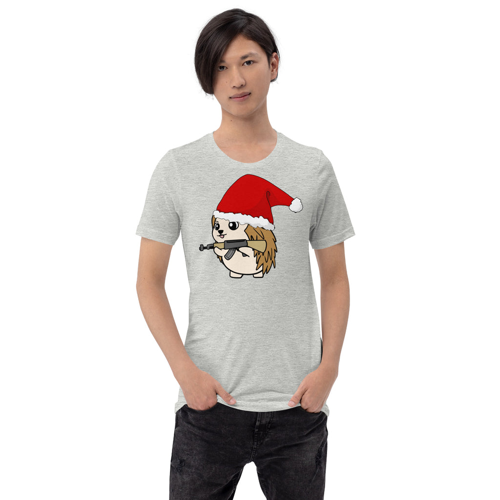 All I want for Christmas is to Abolish the ATF Cartoon Porcupine Unisex t-shirt - Proud Libertarian - Proud Libertarian