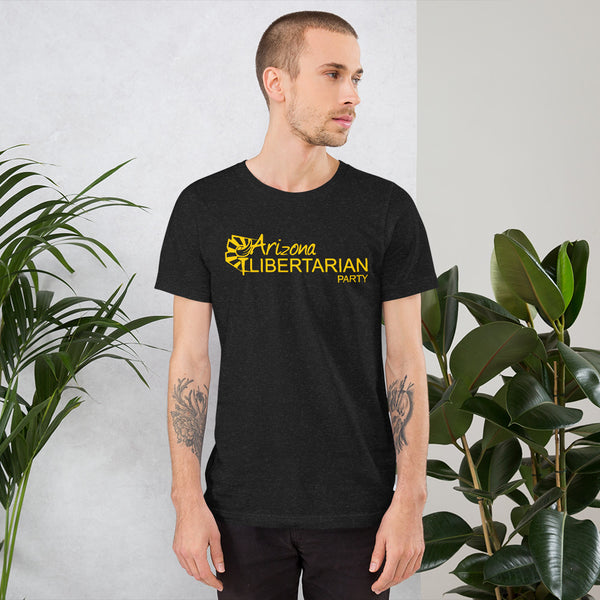 Arizona Libertarian Party Logo Unisex t-shirt - Proud Libertarian - Libertarian Party of Arizona