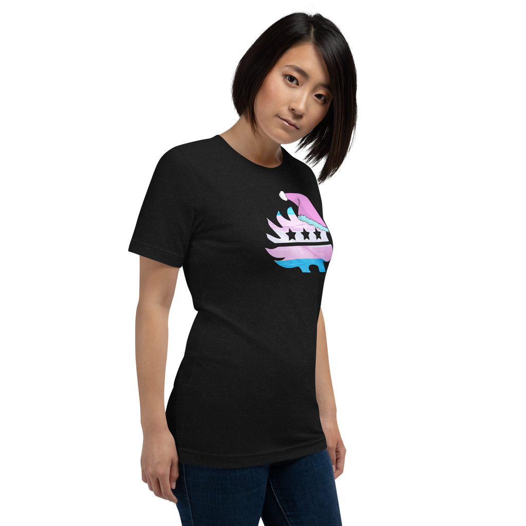 Merry Christmas Trans Porcupine - LGBTQ Liberty Unisex t-shirt - Proud Libertarian - Proud Libertarian