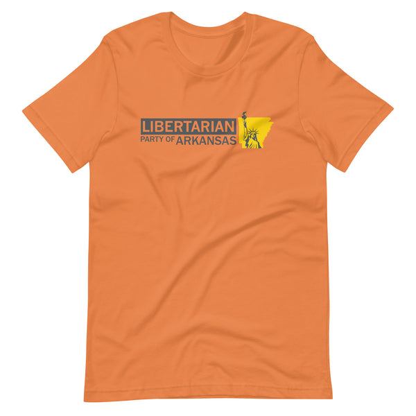 Libertarian Party of Arkansas Unisex t-shirt - Proud Libertarian - Libertarian Party of Arkansas