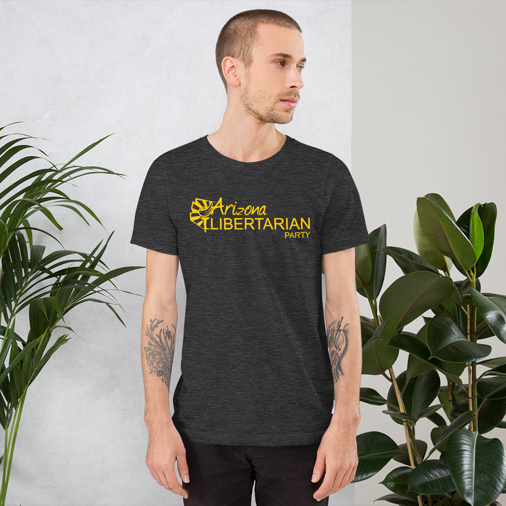 Arizona Libertarian Party Logo Unisex t-shirt - Proud Libertarian - Libertarian Party of Arizona