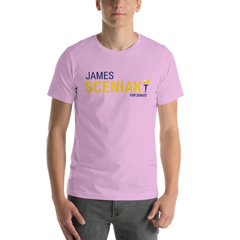 James Sceniak for Senate Unisex t-shirt - Proud Libertarian - Sceniak for Senate