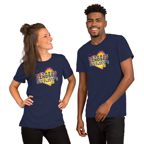 Desarae Lindsey for Texas Short-Sleeve Unisex T-Shirt - Proud Libertarian - Desarae Lindsey for Texas