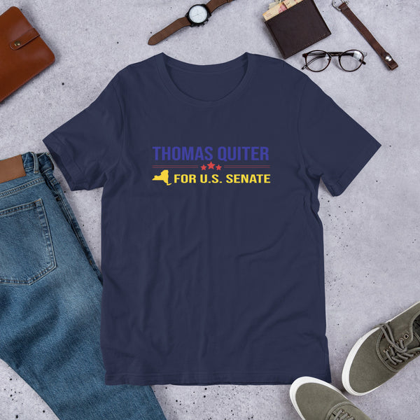 Tom Quiter for US Senate Unisex t-shirt - Proud Libertarian - Thomas Quiter Campaign