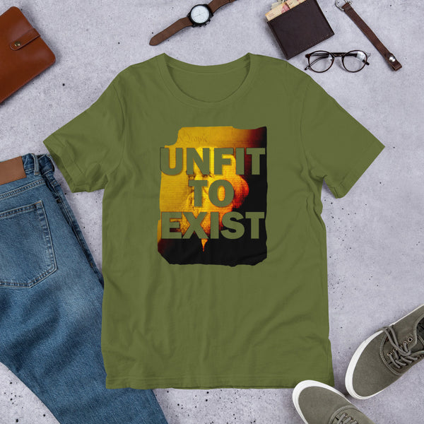 UNFIT to Exist Lysander SPooner Short-Sleeve Unisex T-Shirt - Proud Libertarian - Proud Libertarian