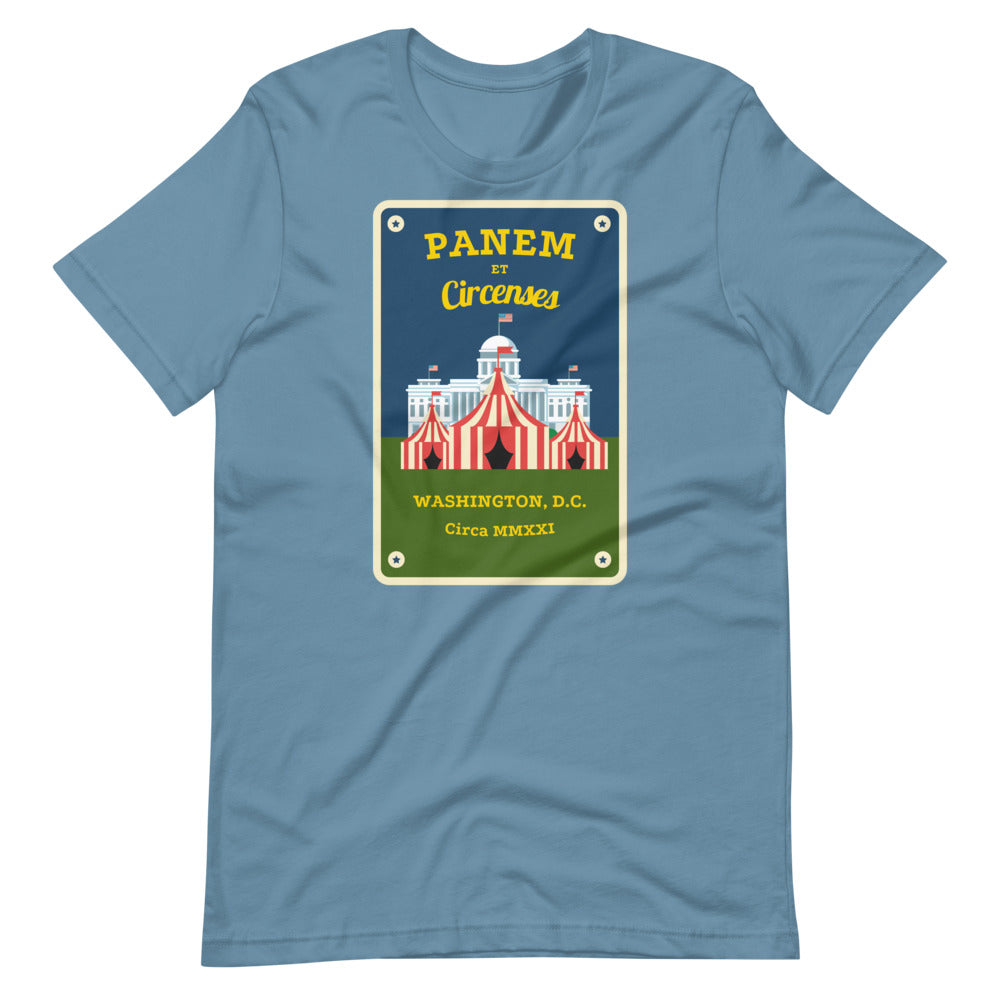 Panem et Circenses (Bread and Circuses) Short-Sleeve Unisex T-Shirt - Proud Libertarian - Michael Rufo