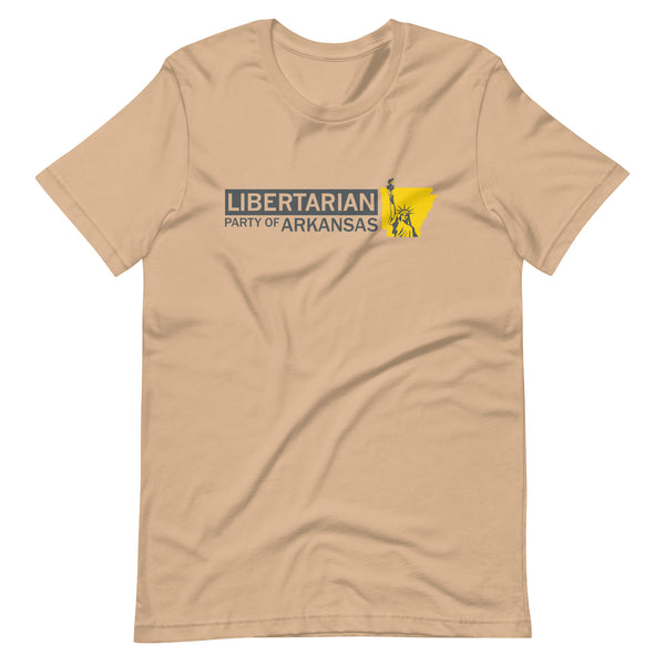 Libertarian Party of Arkansas Unisex t-shirt - Proud Libertarian - Libertarian Party of Arkansas