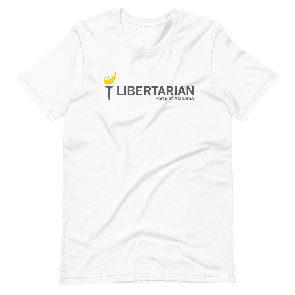 Libertarian Party of Alabama Unisex t-shirt - Proud Libertarian - Libertarian Party of Alabama