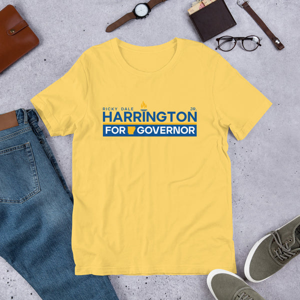 Ricky Harrington for Governor Unisex t-shirt - Proud Libertarian - Ricky Harrington