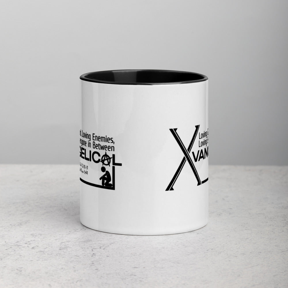 Xvangelical Mug with Color Inside - Proud Libertarian - Xvangelical