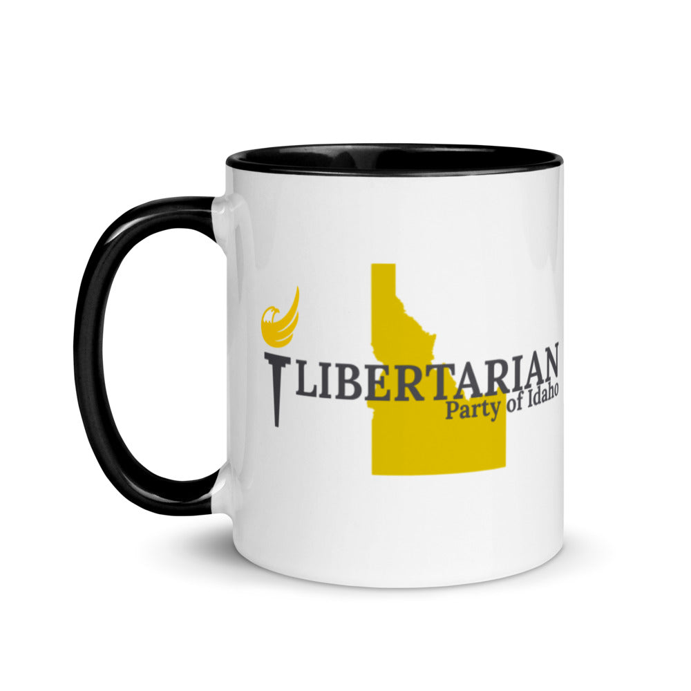 Libertarian Party of Idaho Mug with Color Inside - Proud Libertarian - Libertarian Party of Idaho
