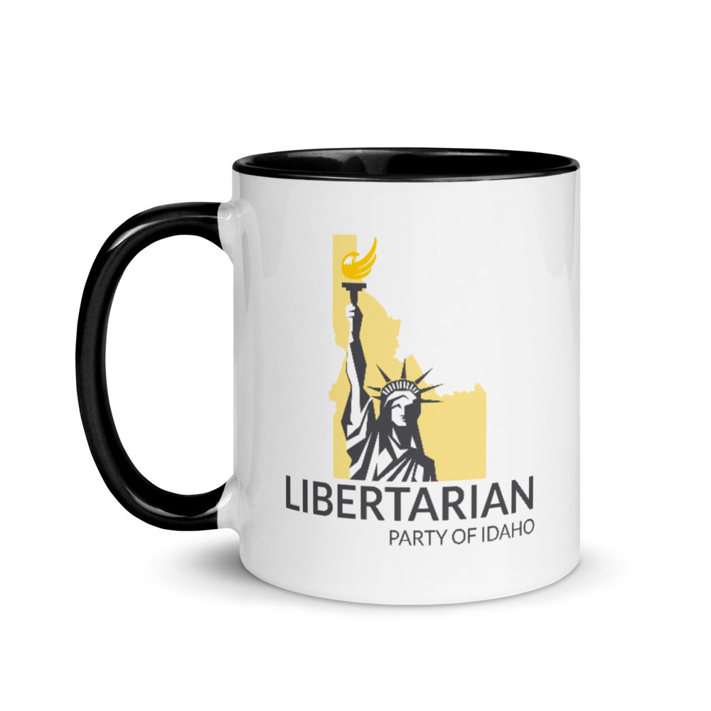 Libertarian Party of Idaho Mug with Color Inside - Proud Libertarian - Libertarian Party of Idaho
