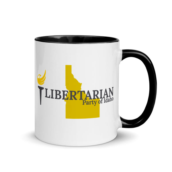Libertarian Party of Idaho Mug with Color Inside - Proud Libertarian - Libertarian Party of Idaho