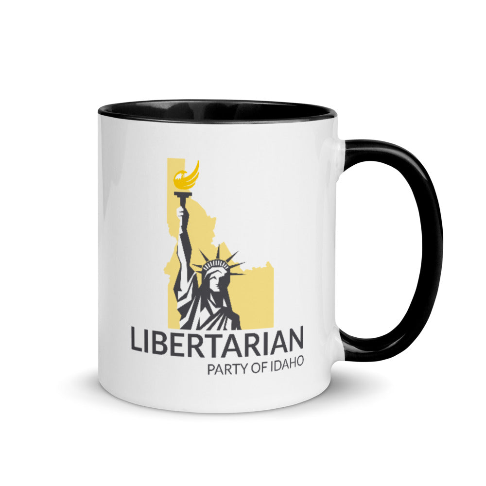 Libertarian Party of Idaho Mug with Color Inside - Proud Libertarian - Libertarian Party of Idaho