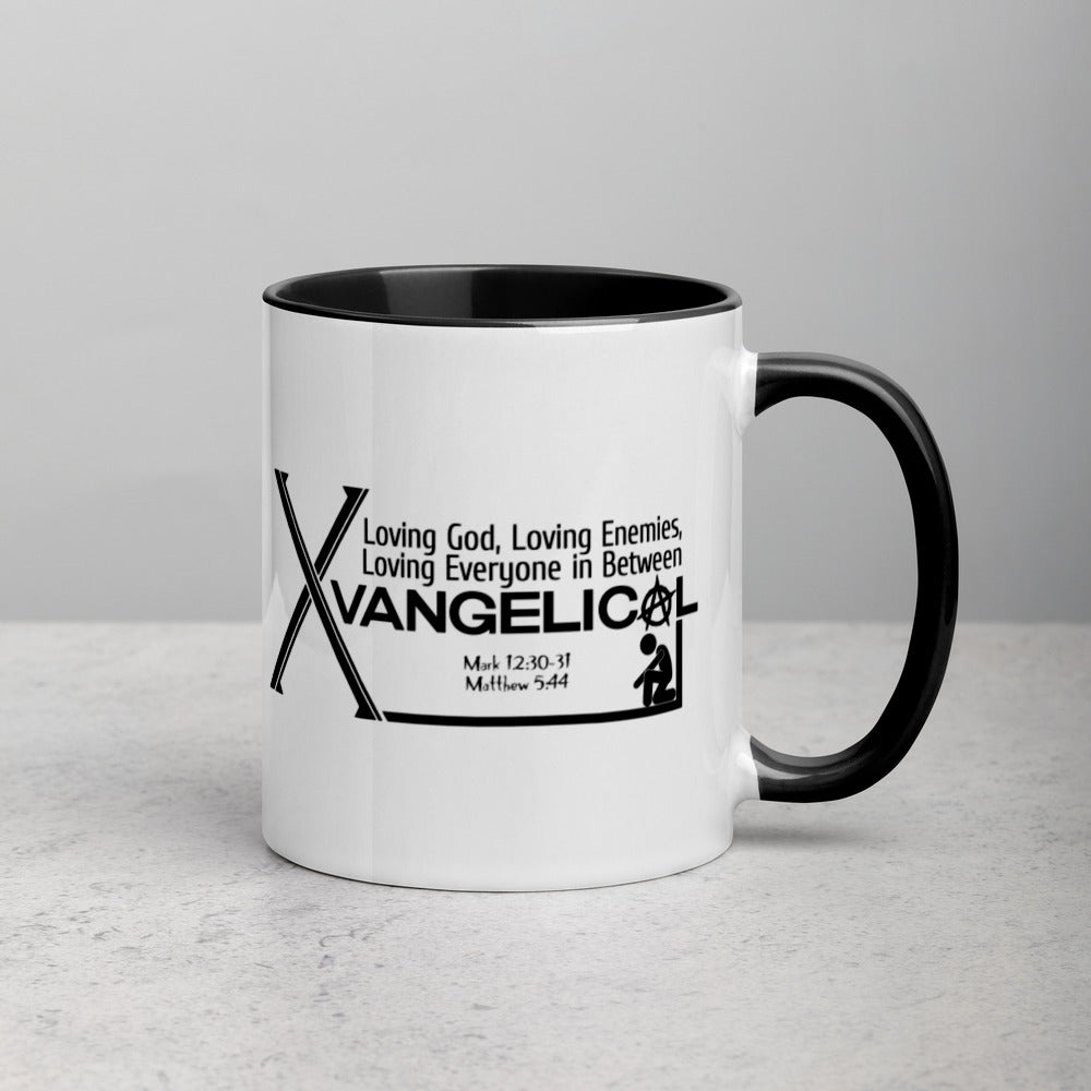 Xvangelical Mug with Color Inside - Proud Libertarian - Xvangelical
