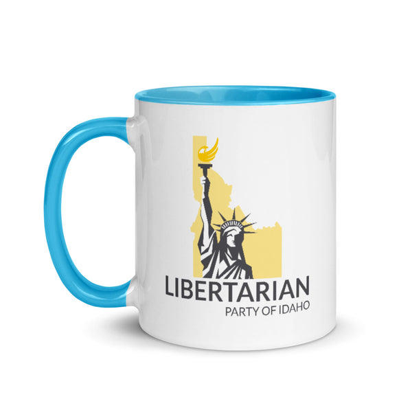 Libertarian Party of Idaho Mug with Color Inside - Proud Libertarian - Libertarian Party of Idaho