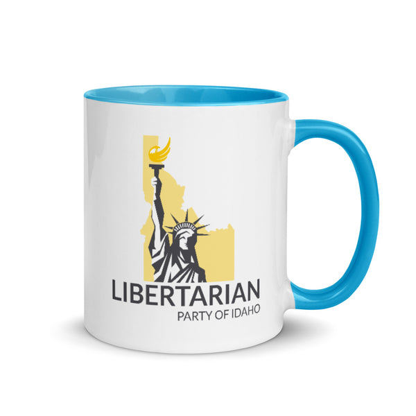 Libertarian Party of Idaho Mug with Color Inside - Proud Libertarian - Libertarian Party of Idaho