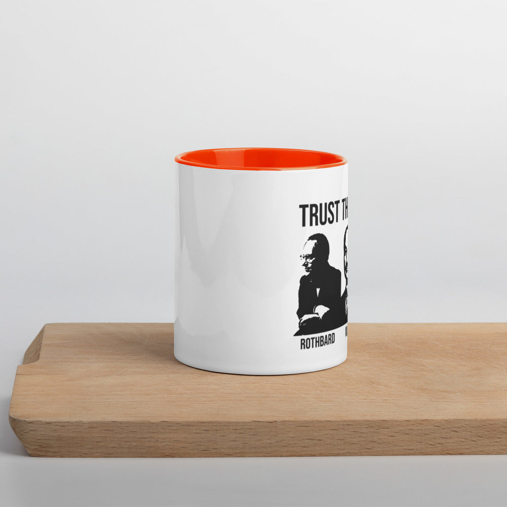 Trust the Experts Mug with Color Inside - Proud Libertarian - The Brian Nichols Show