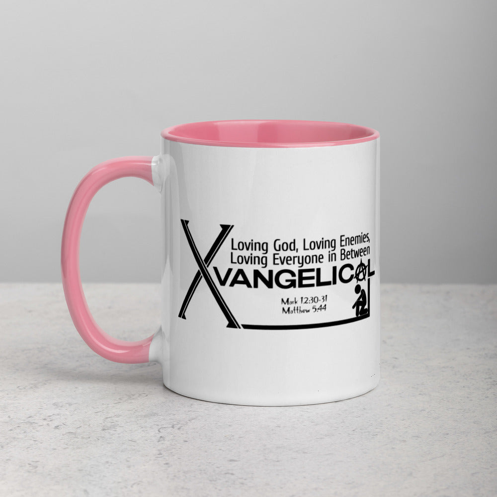 Xvangelical Mug with Color Inside - Proud Libertarian - Xvangelical