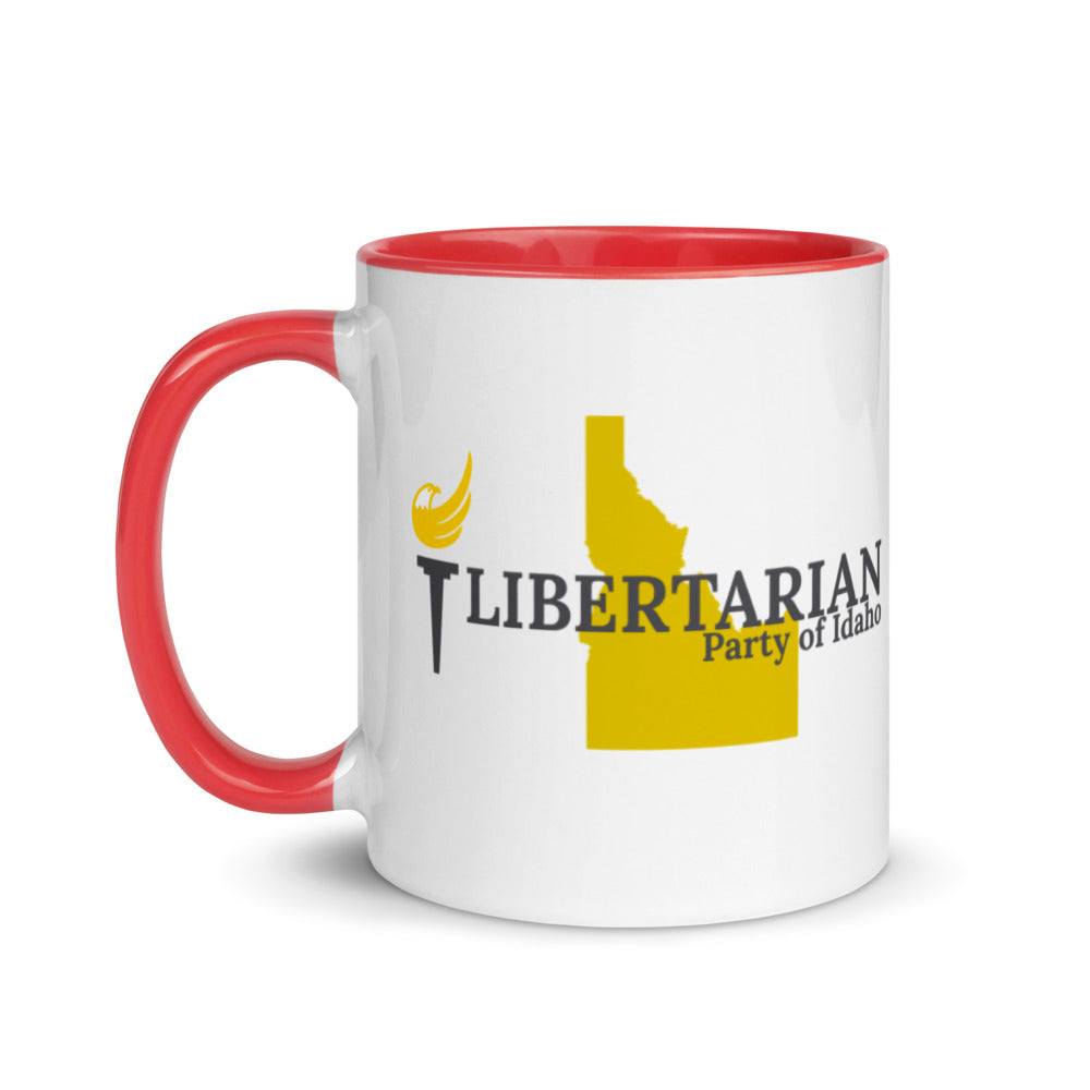 Libertarian Party of Idaho Mug with Color Inside - Proud Libertarian - Libertarian Party of Idaho