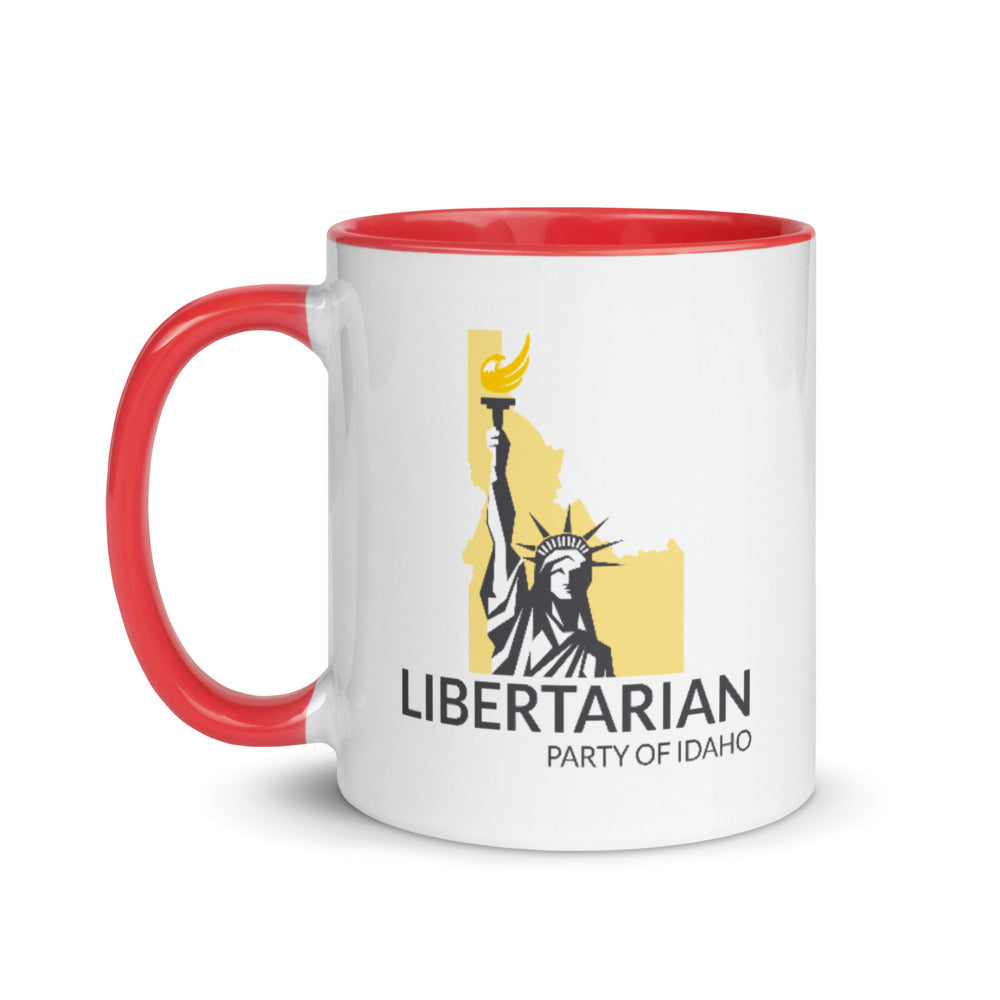 Libertarian Party of Idaho Mug with Color Inside - Proud Libertarian - Libertarian Party of Idaho