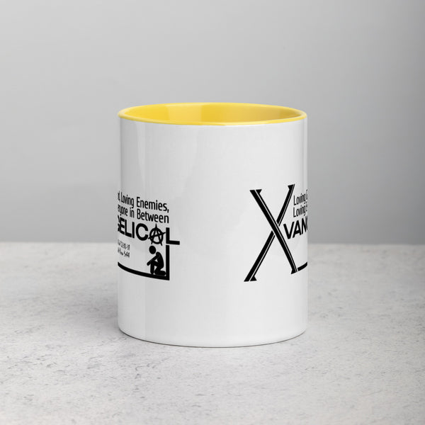 Xvangelical Mug with Color Inside - Proud Libertarian - Xvangelical