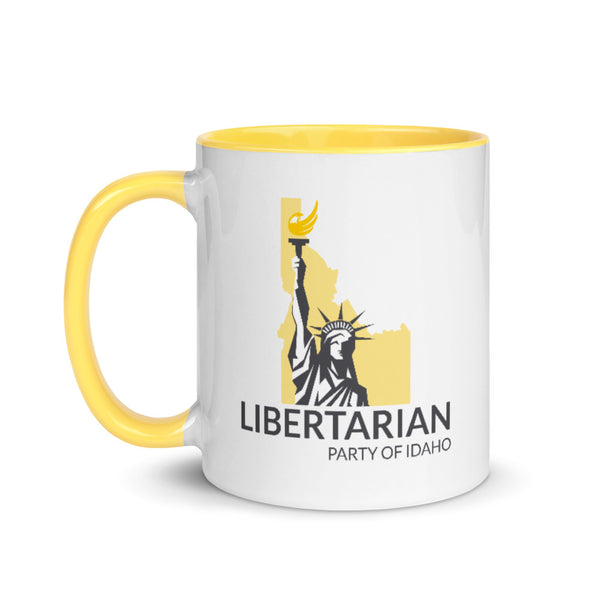 Libertarian Party of Idaho Mug with Color Inside - Proud Libertarian - Libertarian Party of Idaho