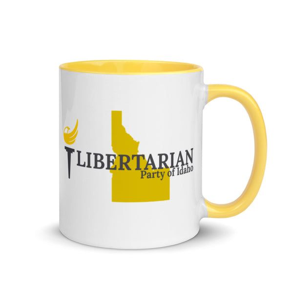 Libertarian Party of Idaho Mug with Color Inside - Proud Libertarian - Libertarian Party of Idaho