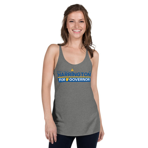 Ricky Harrington for Governor Women's Racerback Tank - Proud Libertarian - Ricky Harrington