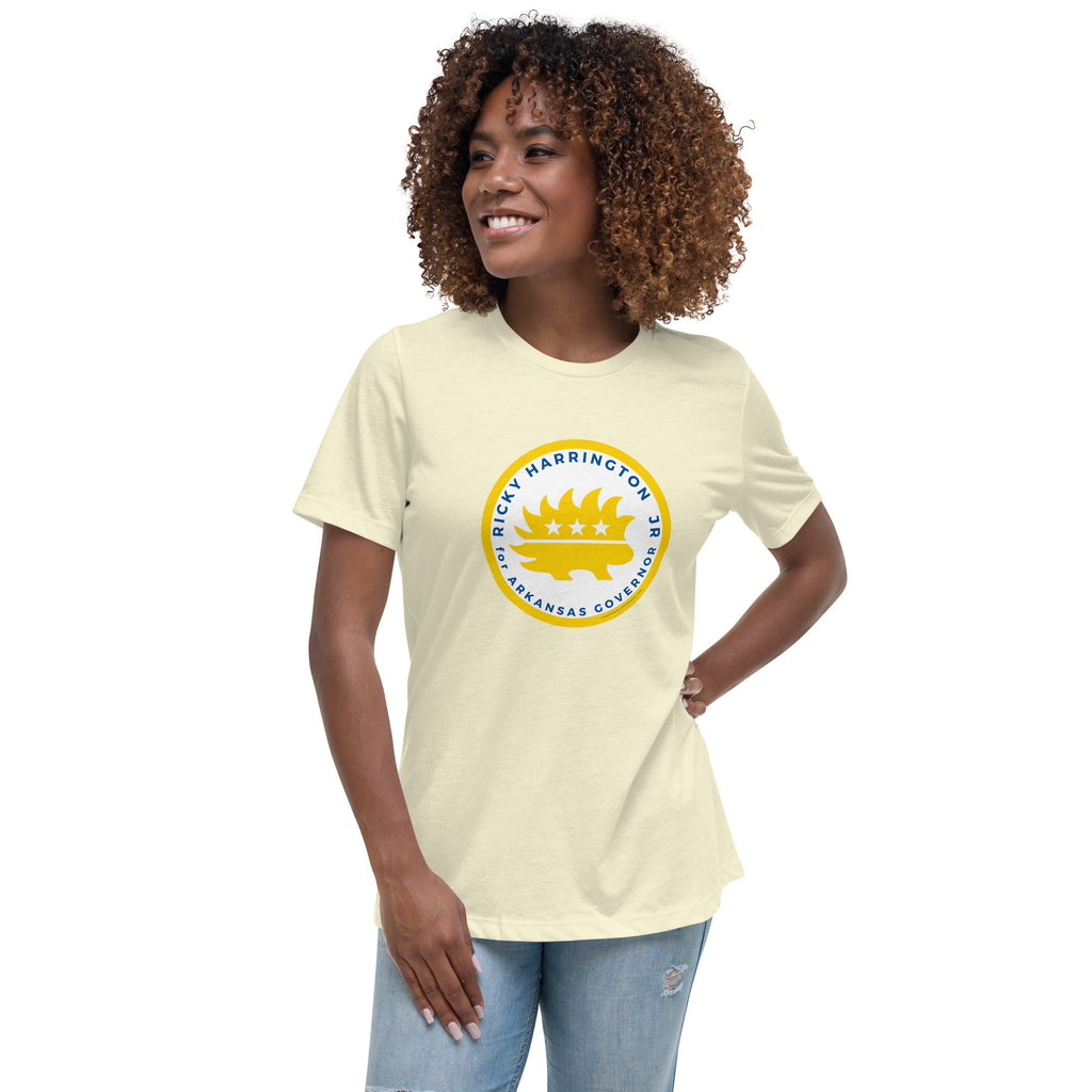 Ricky Harrington for Governor Arkansas Women's Relaxed T-Shirt - Proud Libertarian - Ricky Harrington