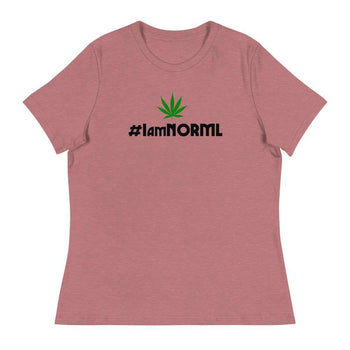 #IAmNORML Women's Relaxed T-Shirt - Proud Libertarian - Peachtree NORML