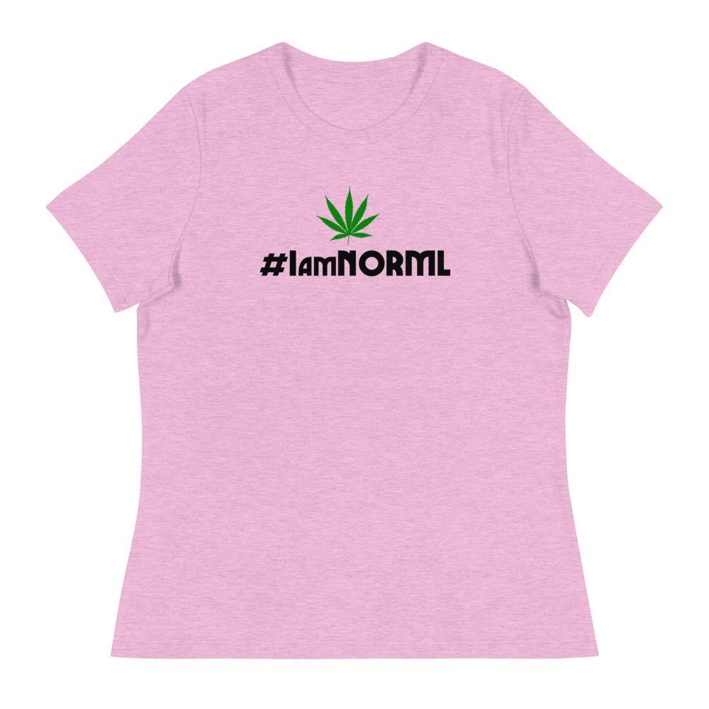 #IAmNORML Women's Relaxed T-Shirt - Proud Libertarian - Peachtree NORML