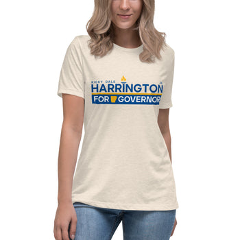 Ricky Harrington for Governor Women's Relaxed T-Shirt - Proud Libertarian - Ricky Harrington