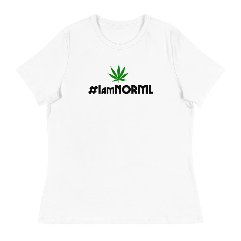 #IAmNORML Women's Relaxed T-Shirt - Proud Libertarian - Peachtree NORML