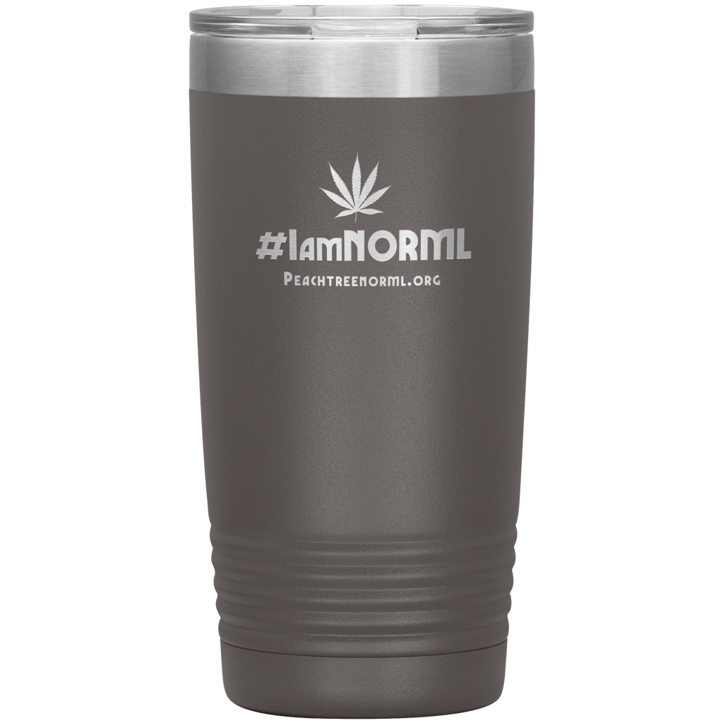 #IAmNORML Tumbler 20z - Proud Libertarian - Peachtree NORML