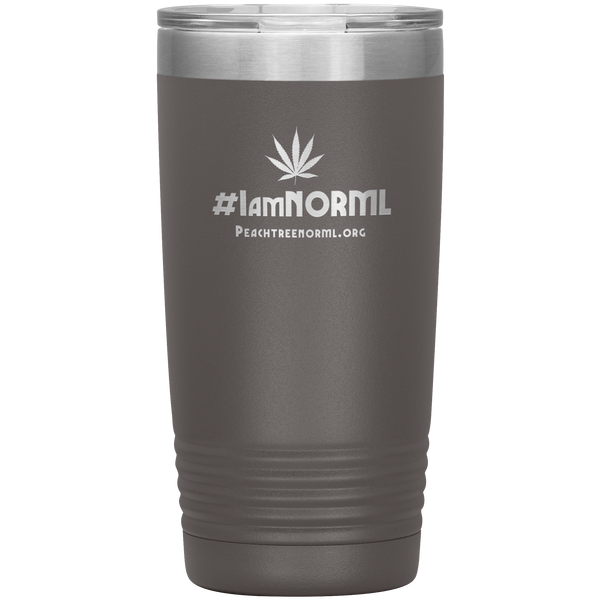 #IAmNORML Tumbler 20z - Proud Libertarian - Peachtree NORML