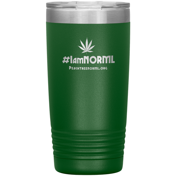 #IAmNORML Tumbler 20z - Proud Libertarian - Peachtree NORML