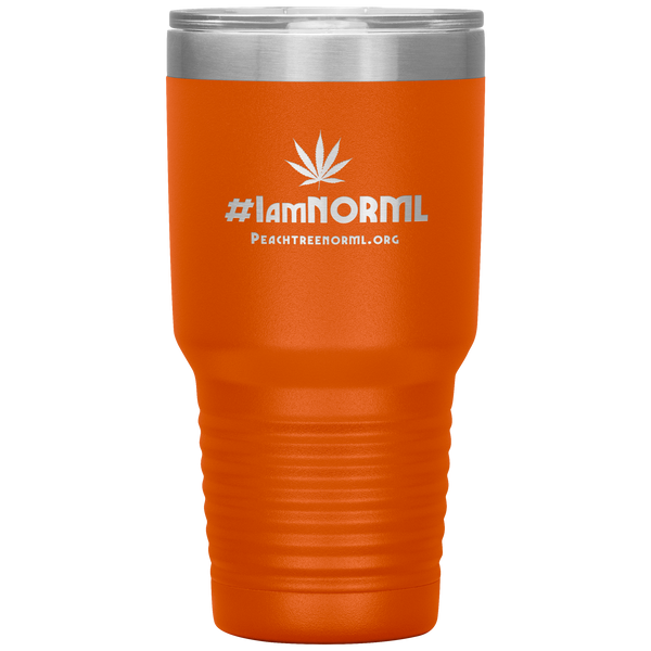 #IAmNORML Tumbler 30z - Proud Libertarian - Peachtree NORML