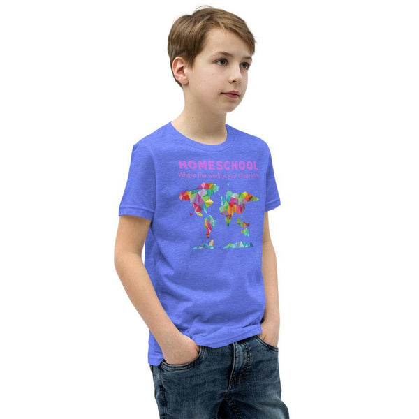 The World is your classroom Youth Short Sleeve T-Shirt - Proud Libertarian - Proud Libertarian