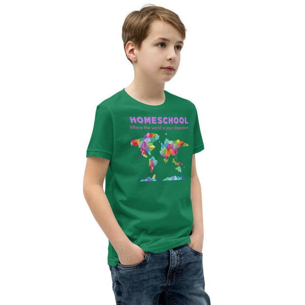 The World is your classroom Youth Short Sleeve T-Shirt - Proud Libertarian - Proud Libertarian